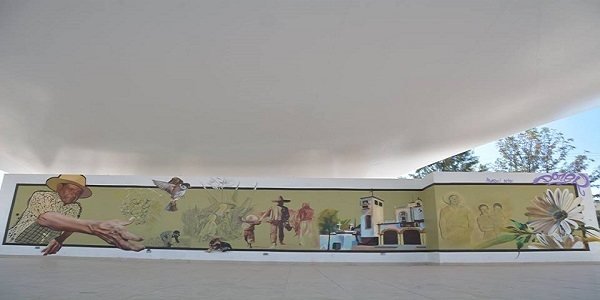 Mural Florecimiento Margaritas - Vista 2